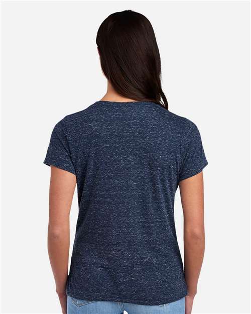 Women's Snow Heather Jersey V-Neck T-Shirt - 88WVR 11