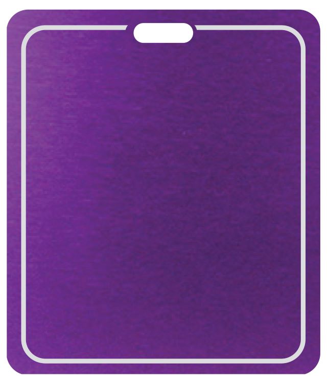 Laser engraved Rectangle Bag Tags 7