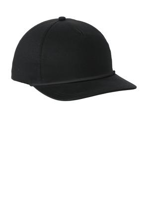 Snapback Five-Panel Rope Cap