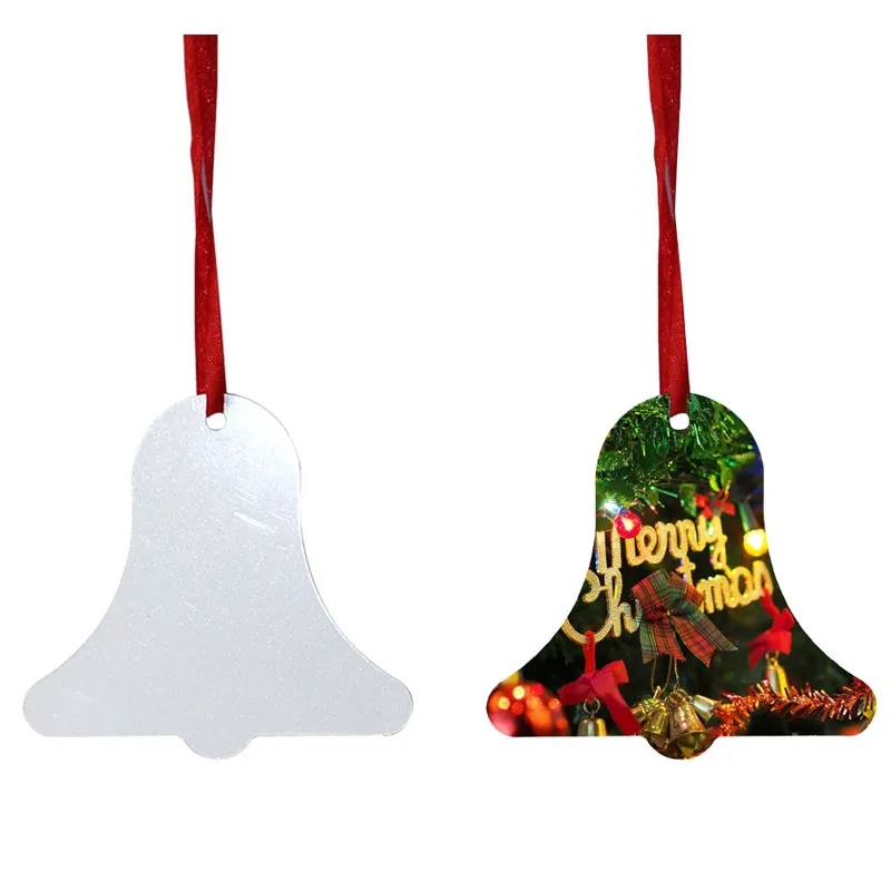 Sublimation Metal Christmas Tree Ornaments 1
