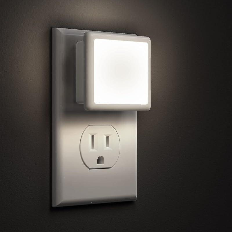 0.3W Plug in Night Light,3000K Soft White 1