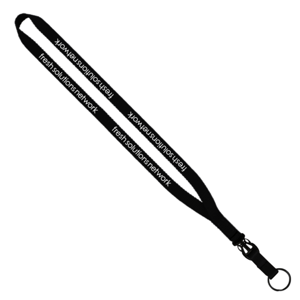 1/2" Smooth Nylon Slide Release Lanyard 14