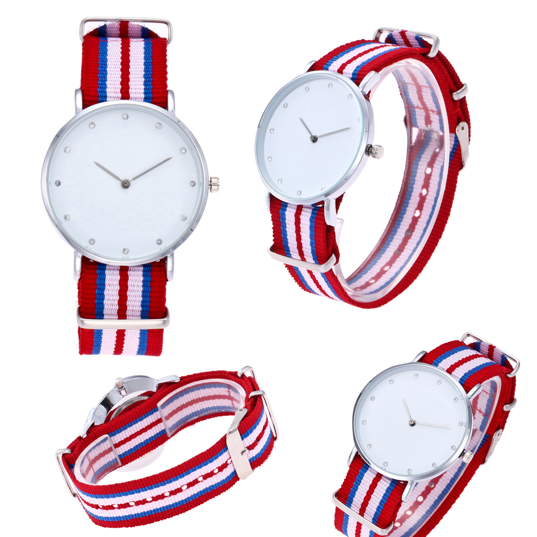 Rainbow Strap Quartz Watches