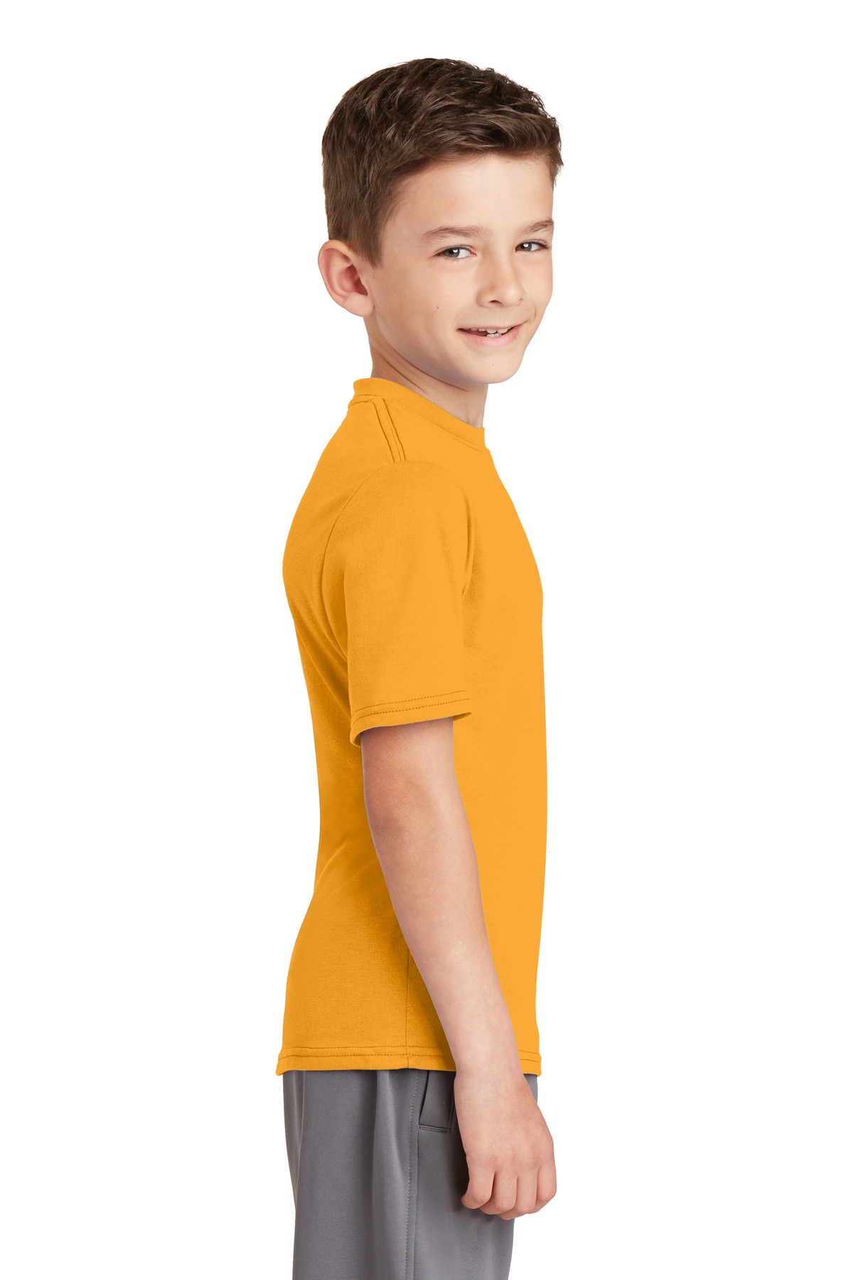 Port & Co Youth Performance Blend Tee. PC381Y 53