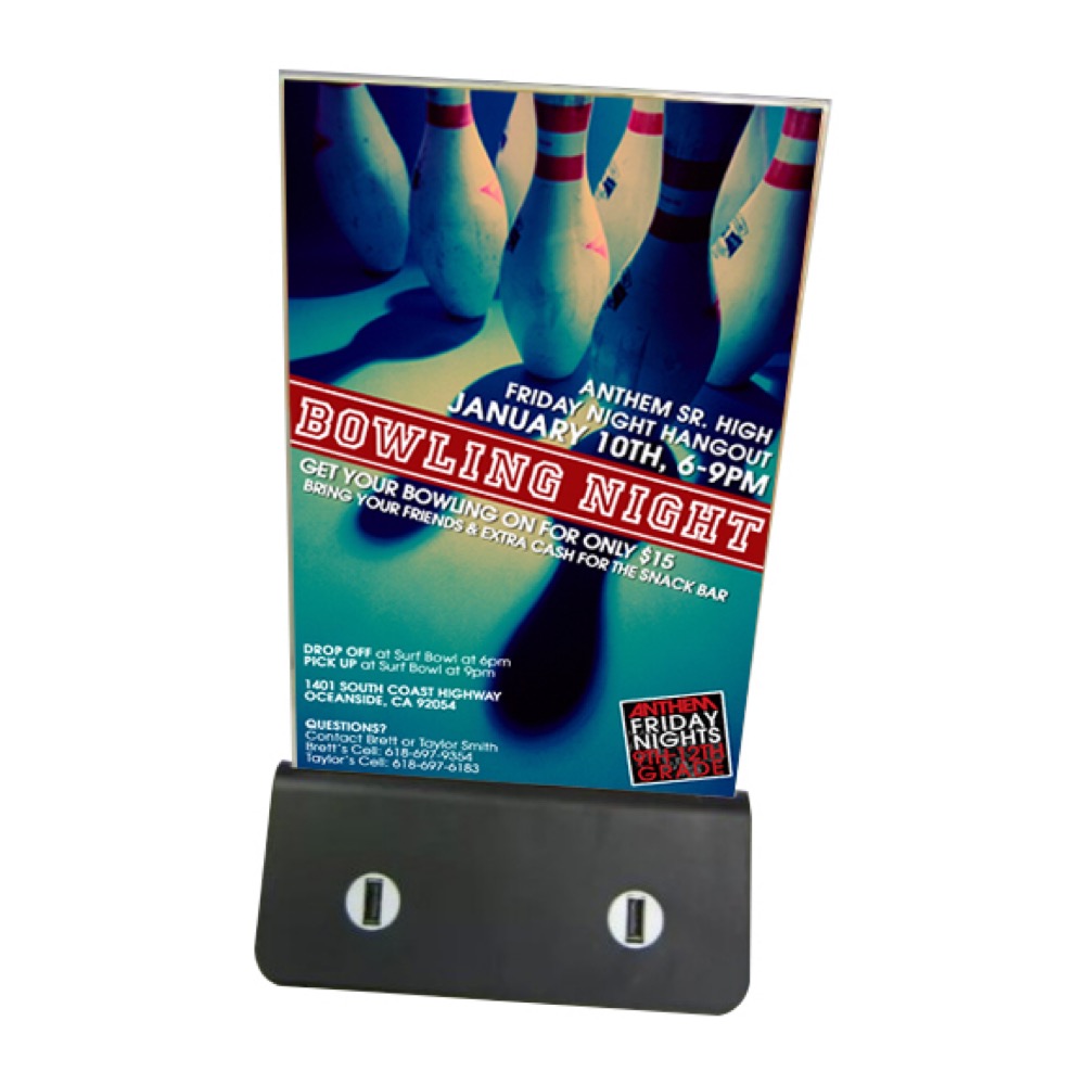 Bscene 8,000 mah Menu Stand Power Bank 5