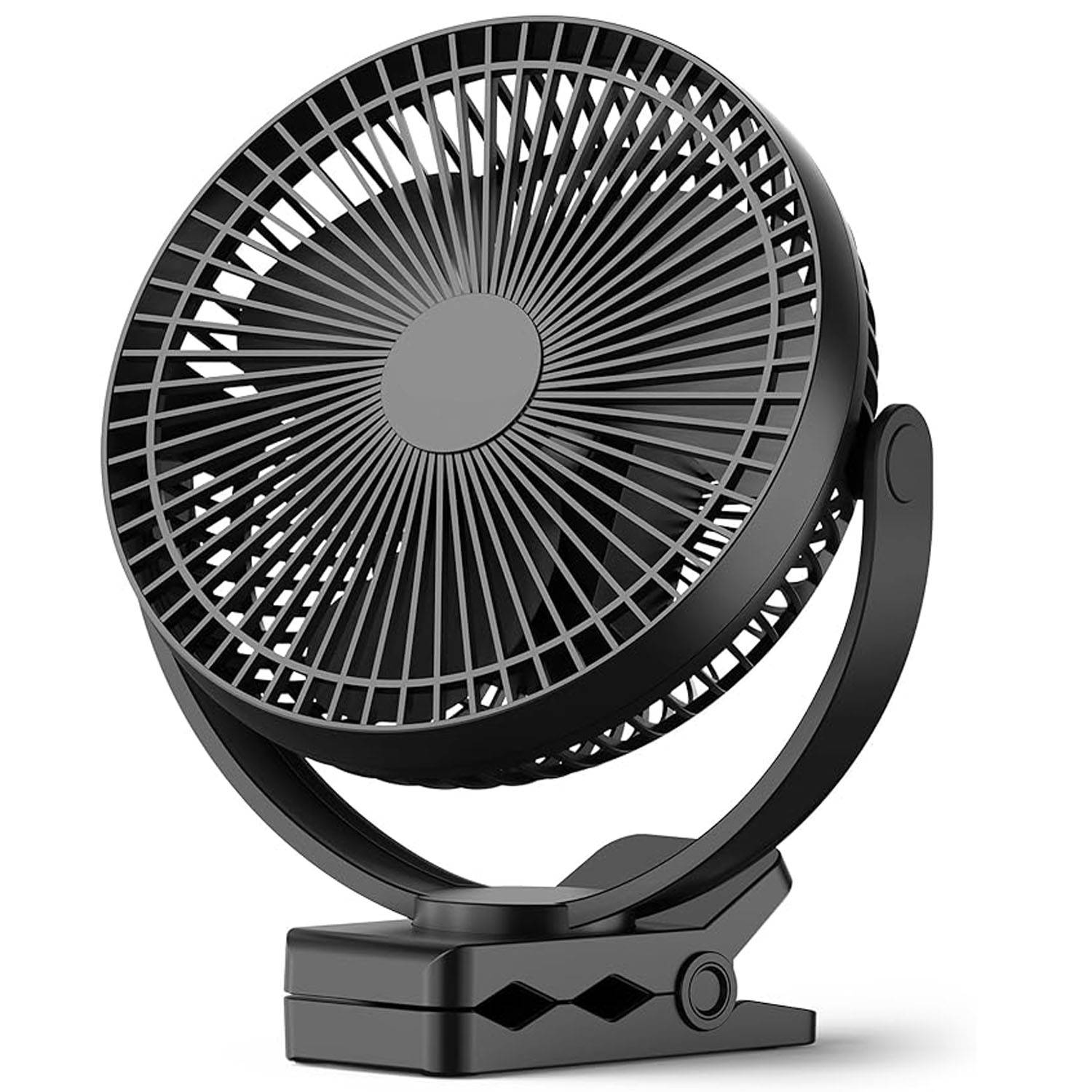 USB Rechargeable Clip-on Desktop Silent Fan 1