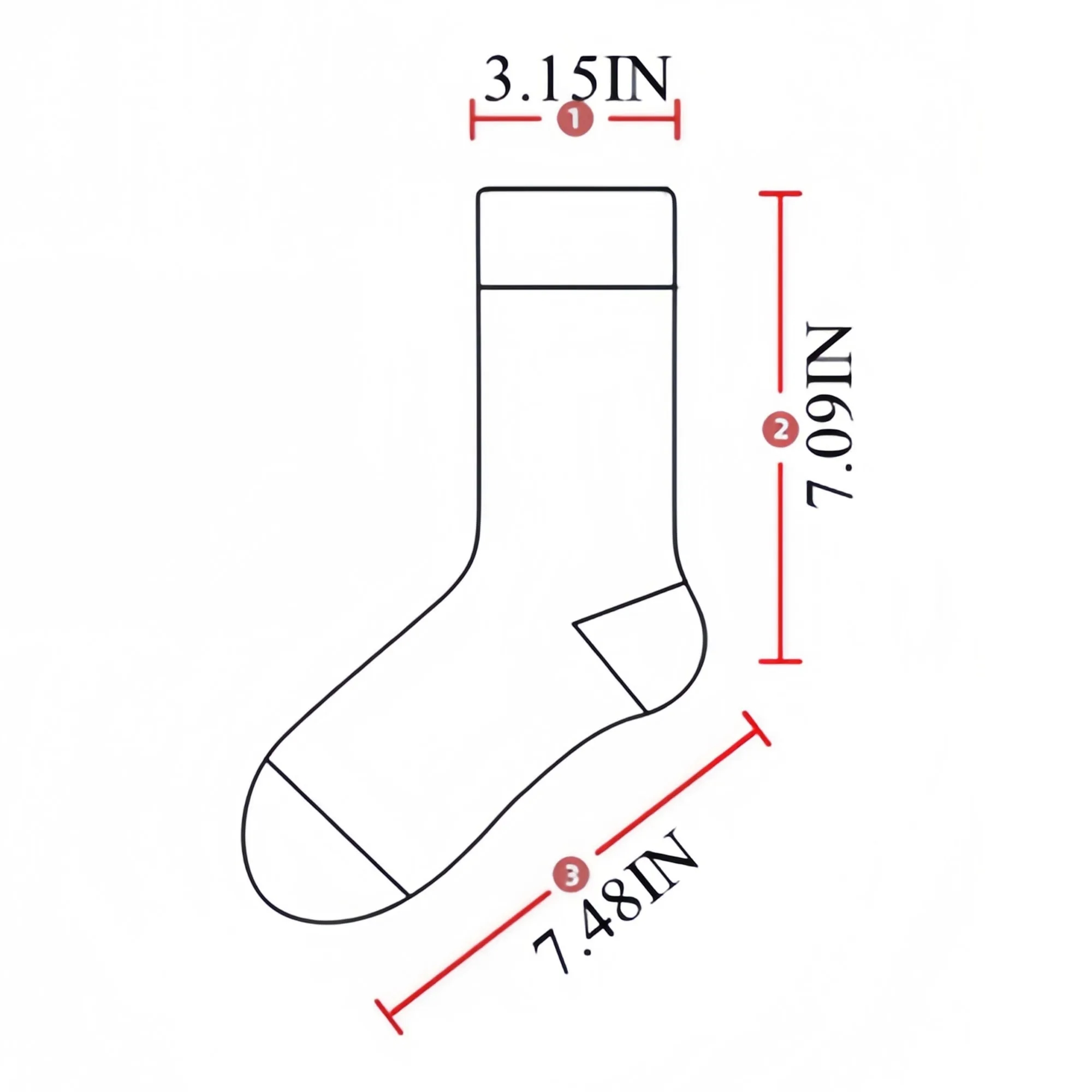 Trendy Cute Candy Ugly Big Mouth Magnetic Mid Calf Socks 2