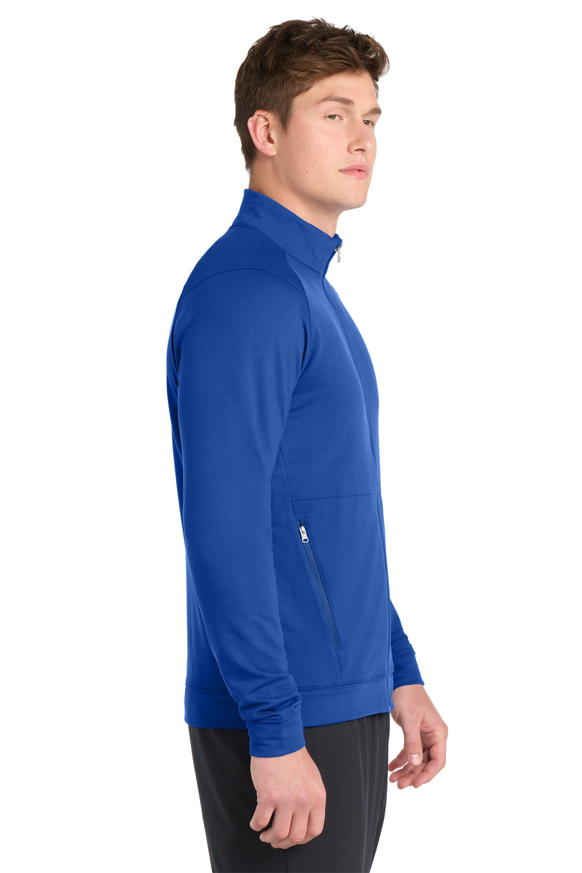 Sport-Tek Sport-Wick Flex Fleece Full-Zip. ST560 8