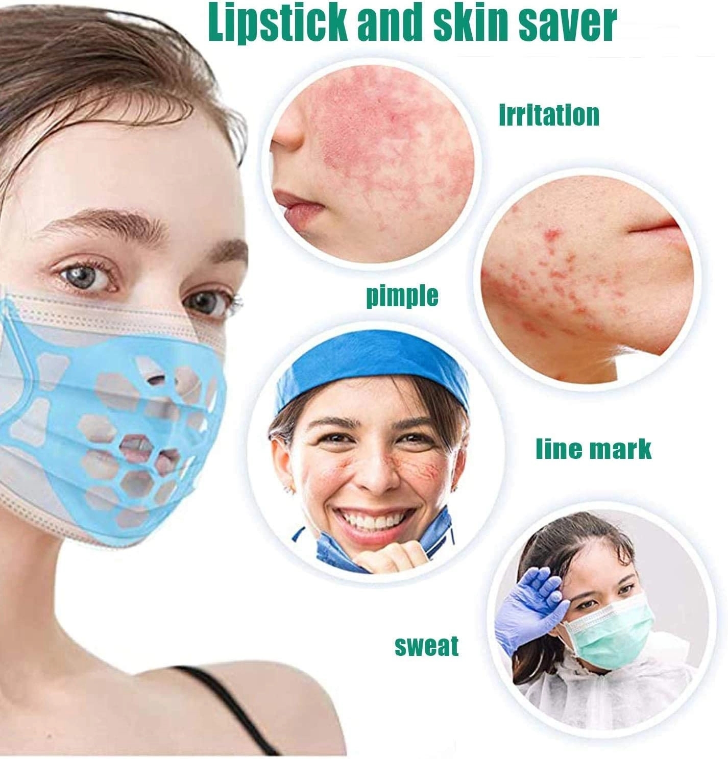 Upgraded Silicone Face Mask Inner Support Frame 5