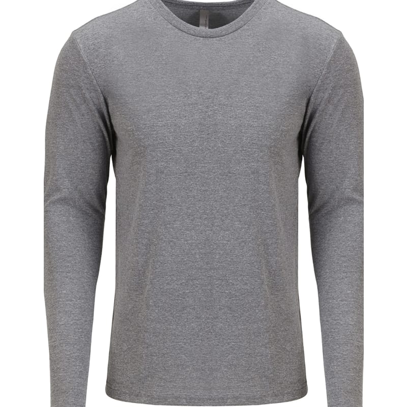 Next Level Mens Triblend Long-Sleeve Crew 25