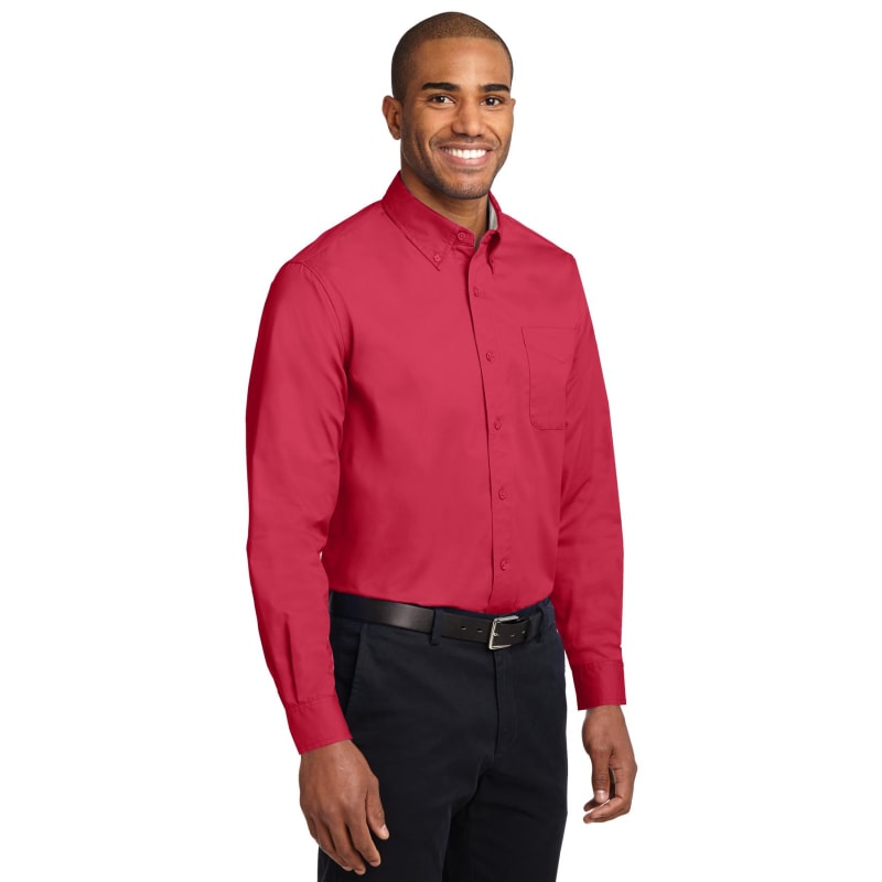 Port Authority Tall Long Sleeve Easy Care Shirt. 57