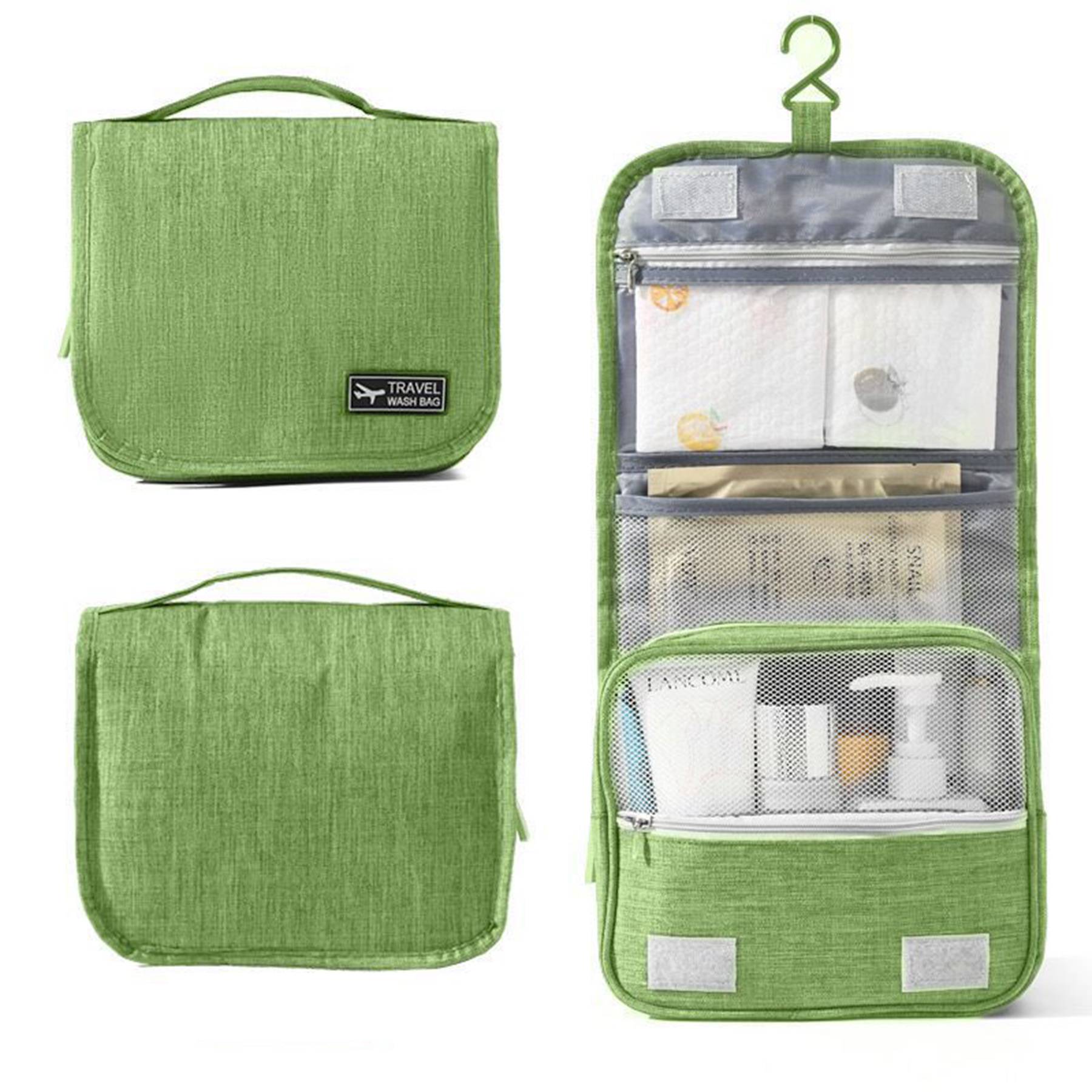 Polyester Waterproof Hanging Toiletry Bags 6