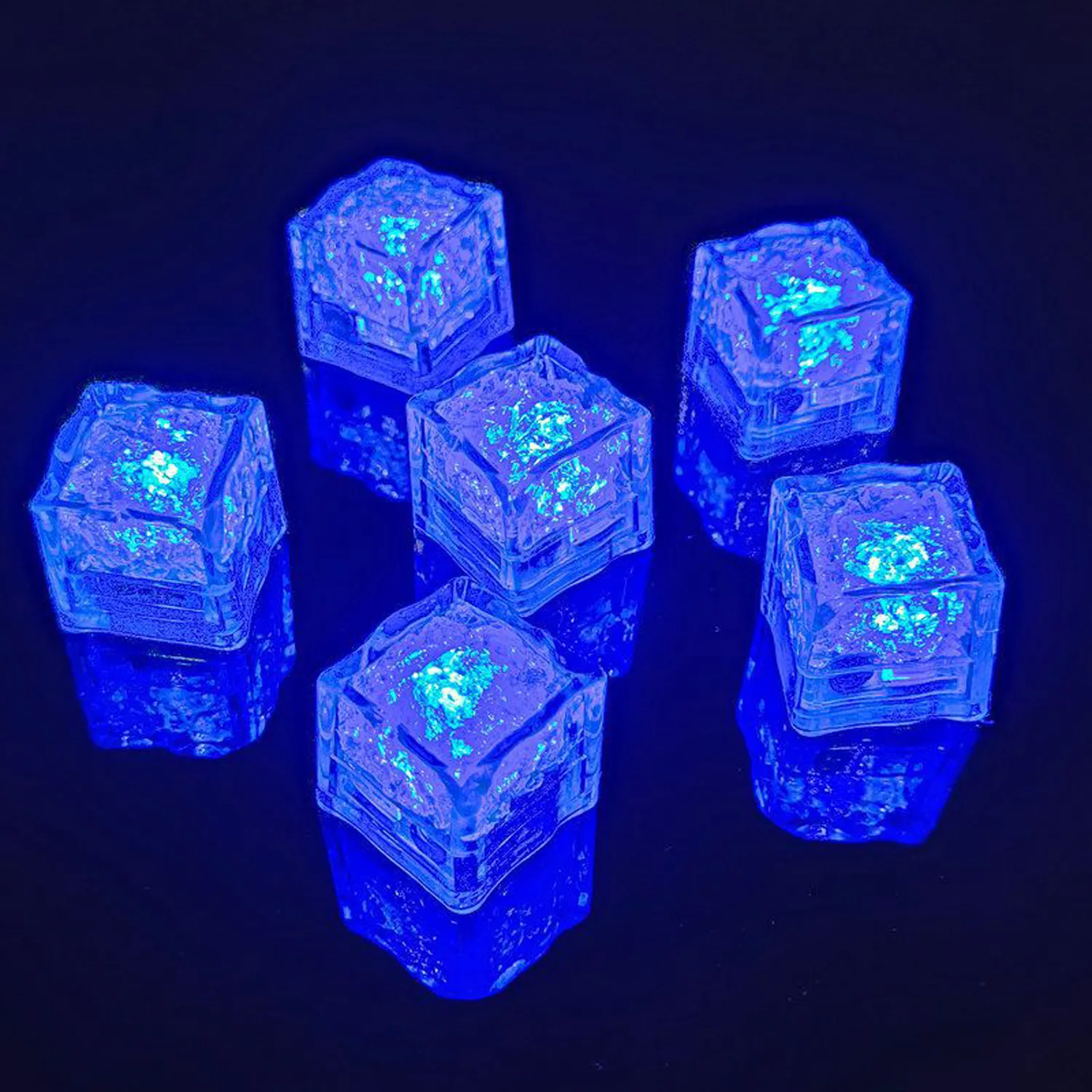 Waterproof Led Light Up Ice Cubes for Drinks 3