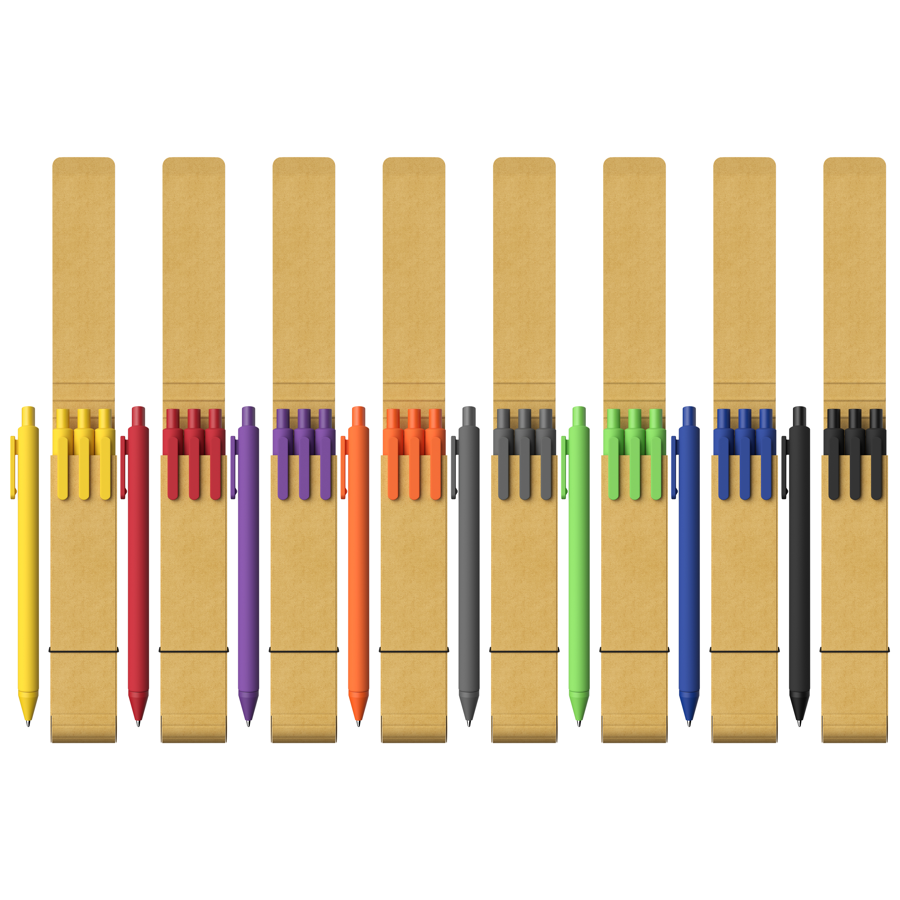 3-piece alix pen set with recyled case