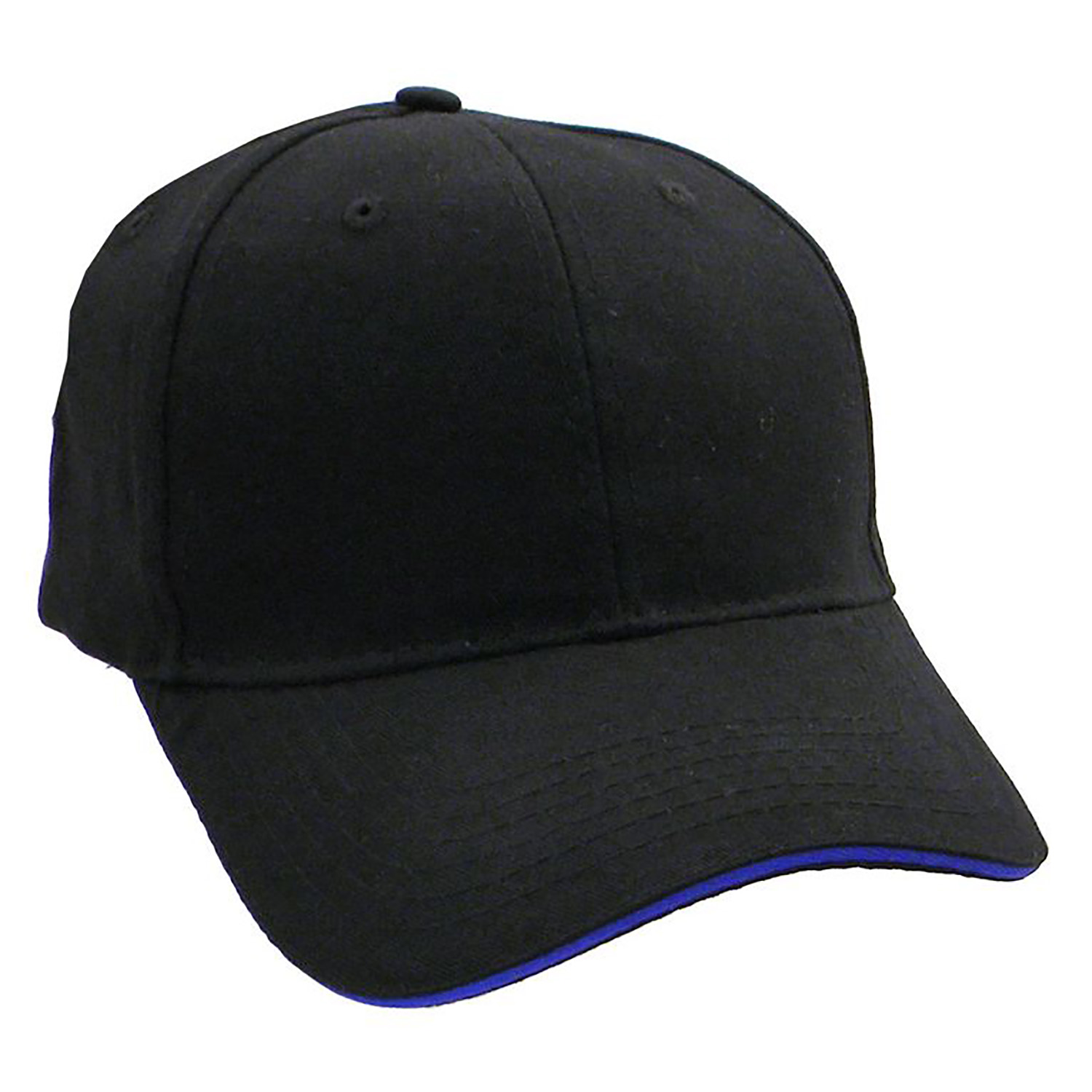 Brushed Cotton Twill Cap w/Sandwich Bill 31