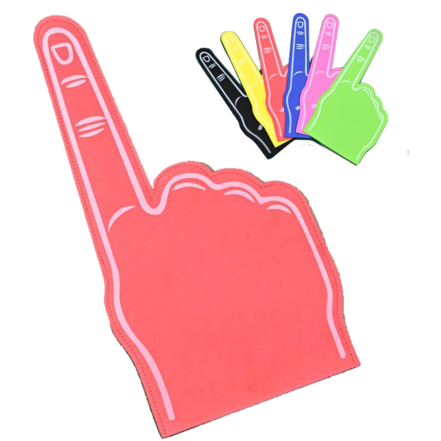 Eva Palm Cheering Foam Finger Sleeves 1