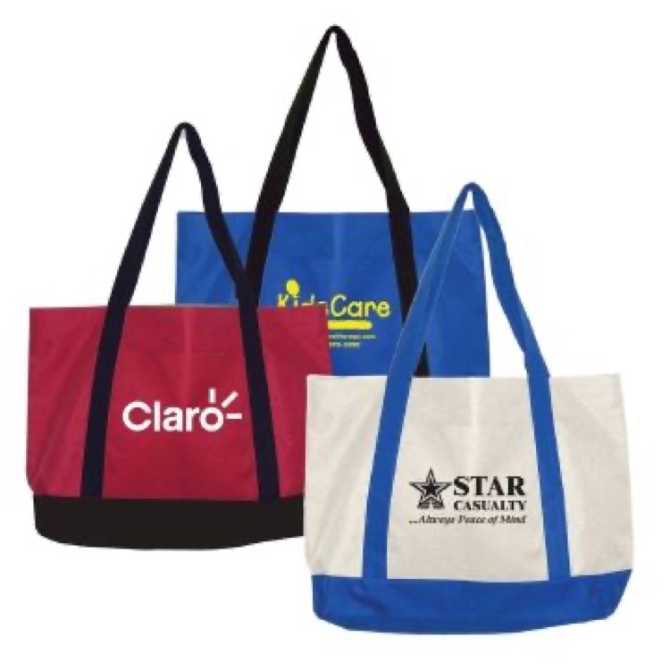 600D Nylon Tote Bag w/ Front Pocket (3 Days)