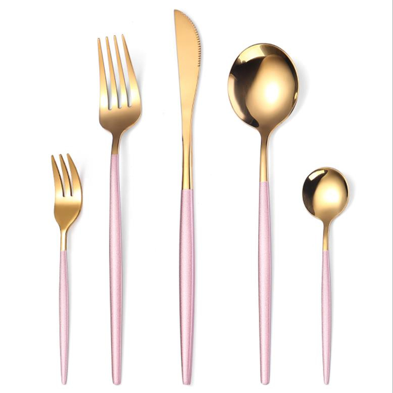 5pcs Stainless Steel Silverware Gift Set 9