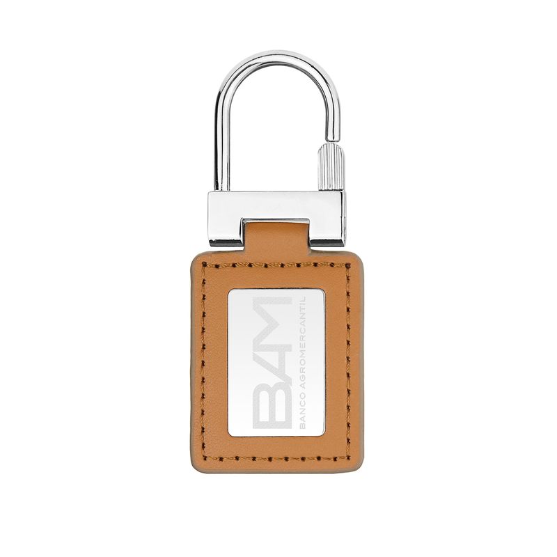 Concord Leather Key Chain - Tan