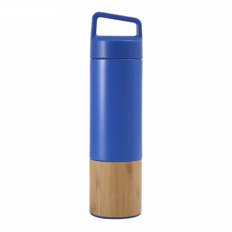 20 oz Custom Bamboo Vacuum Insulated Water Bottle 3