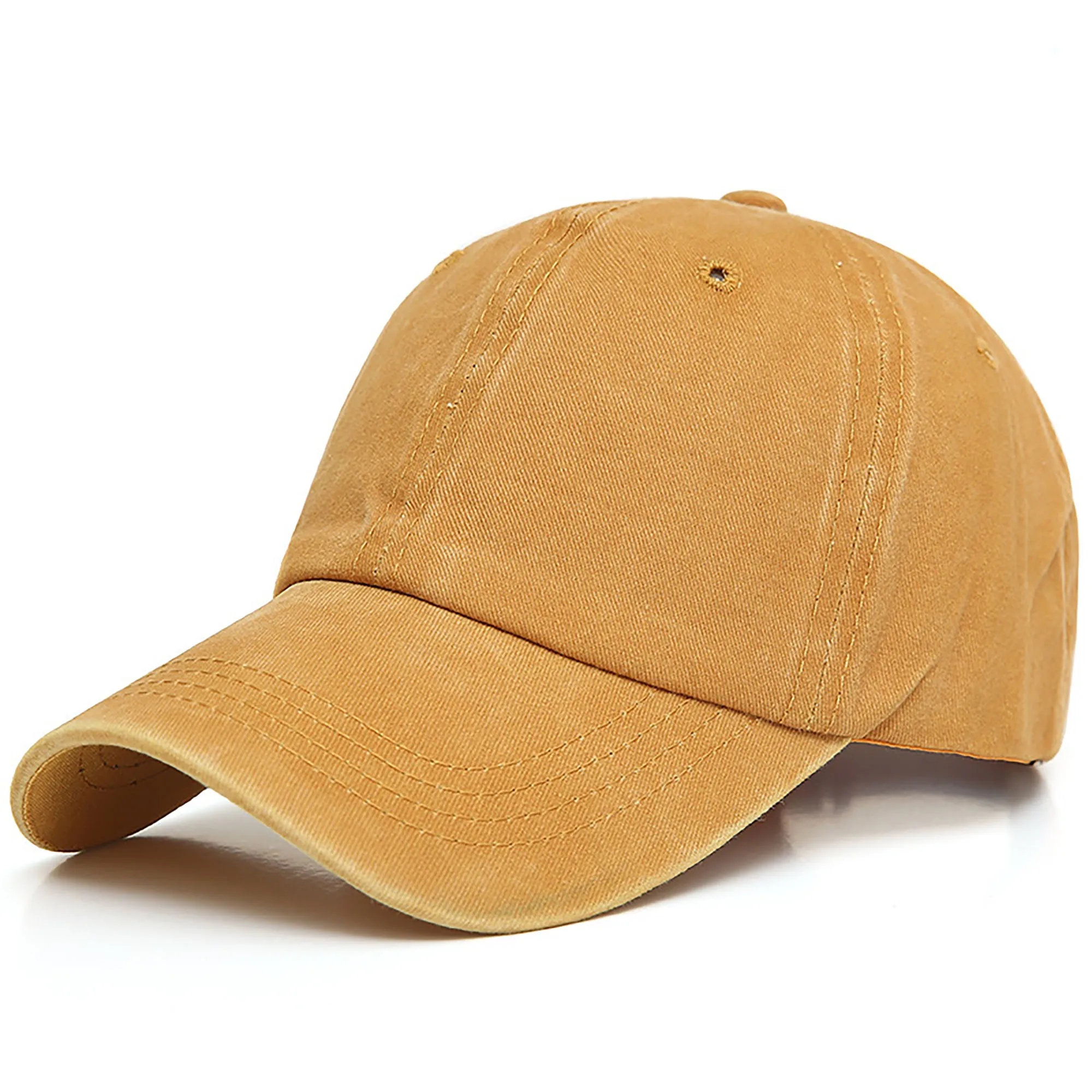Baseball Cap Washed Cotton Hat 4