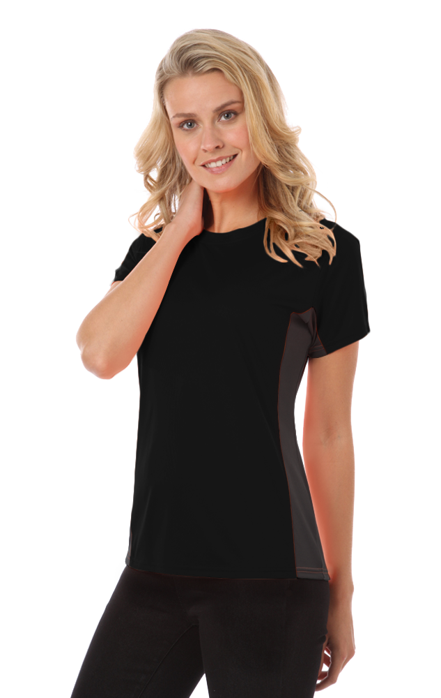 Ladies' Colorblock Tee 9