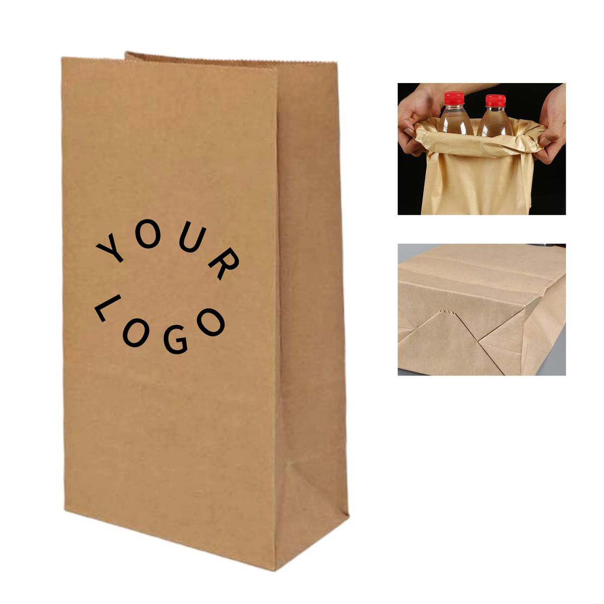 Brown Kraft Bakery Bag for Food Packaging 2