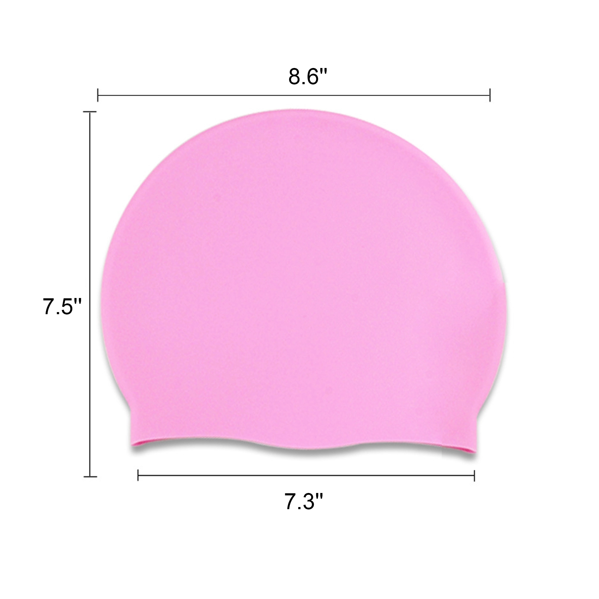Silicone Swimming Caps For Long Hair 3