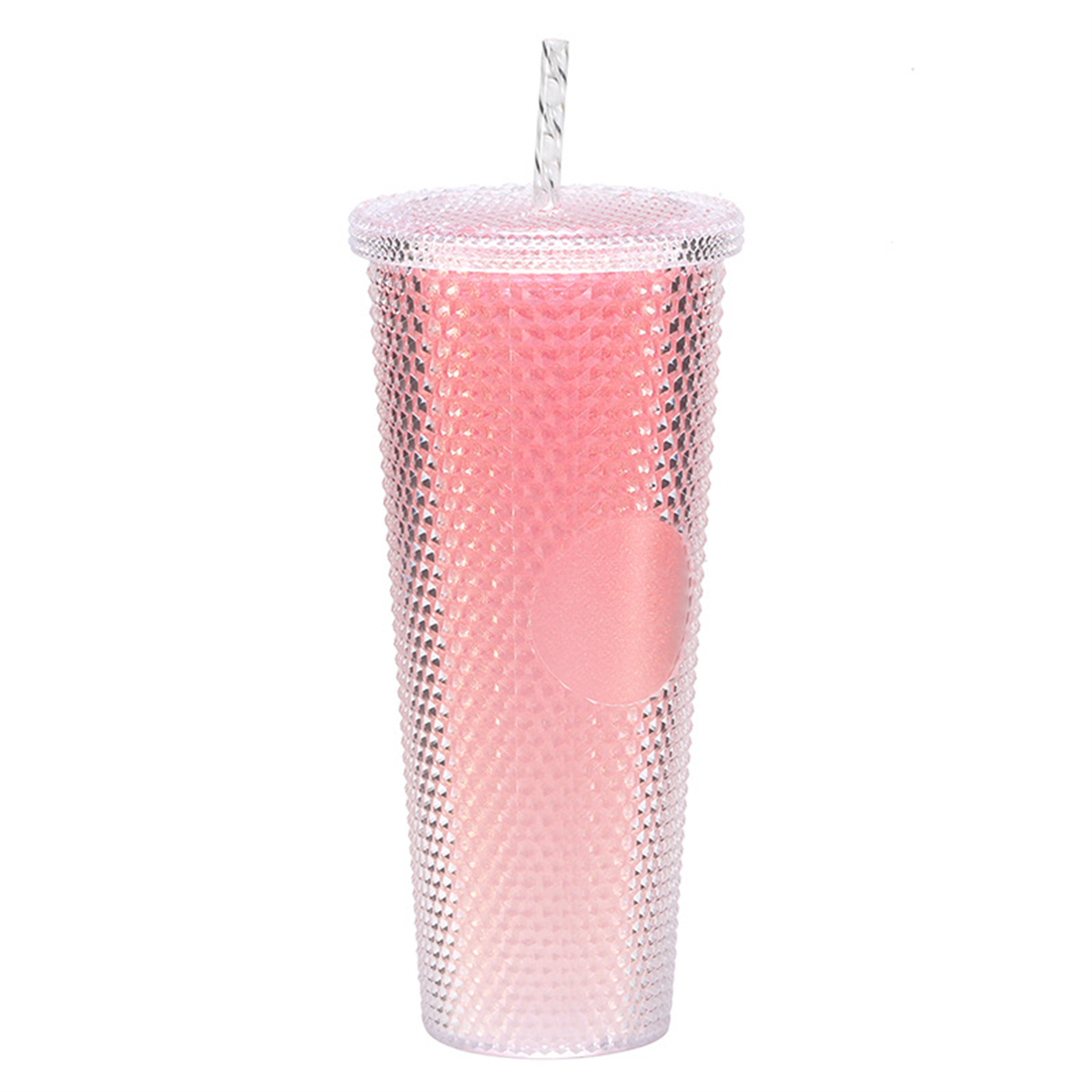 24oz Plastic Durian Cup with Straw 13