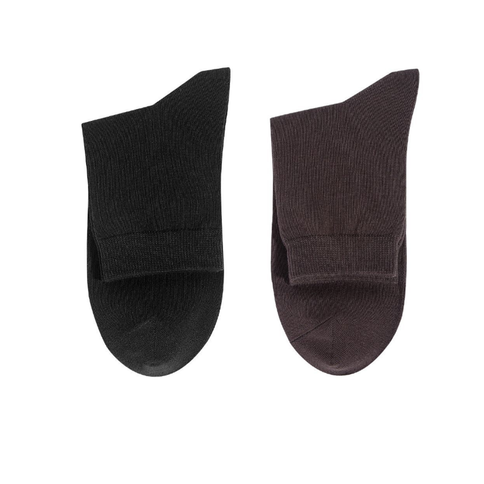 Comfortable Solid Color Mid Tube Cotton Socks 3