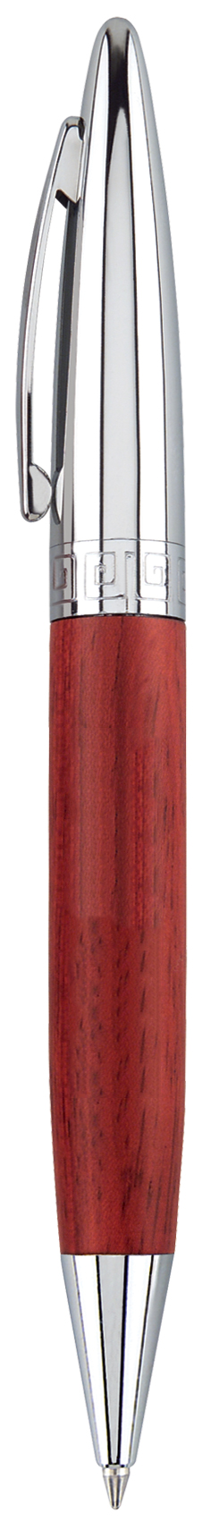 Terrific Timber-11 Wooden Ballpoint Pen with Gold Accents 5