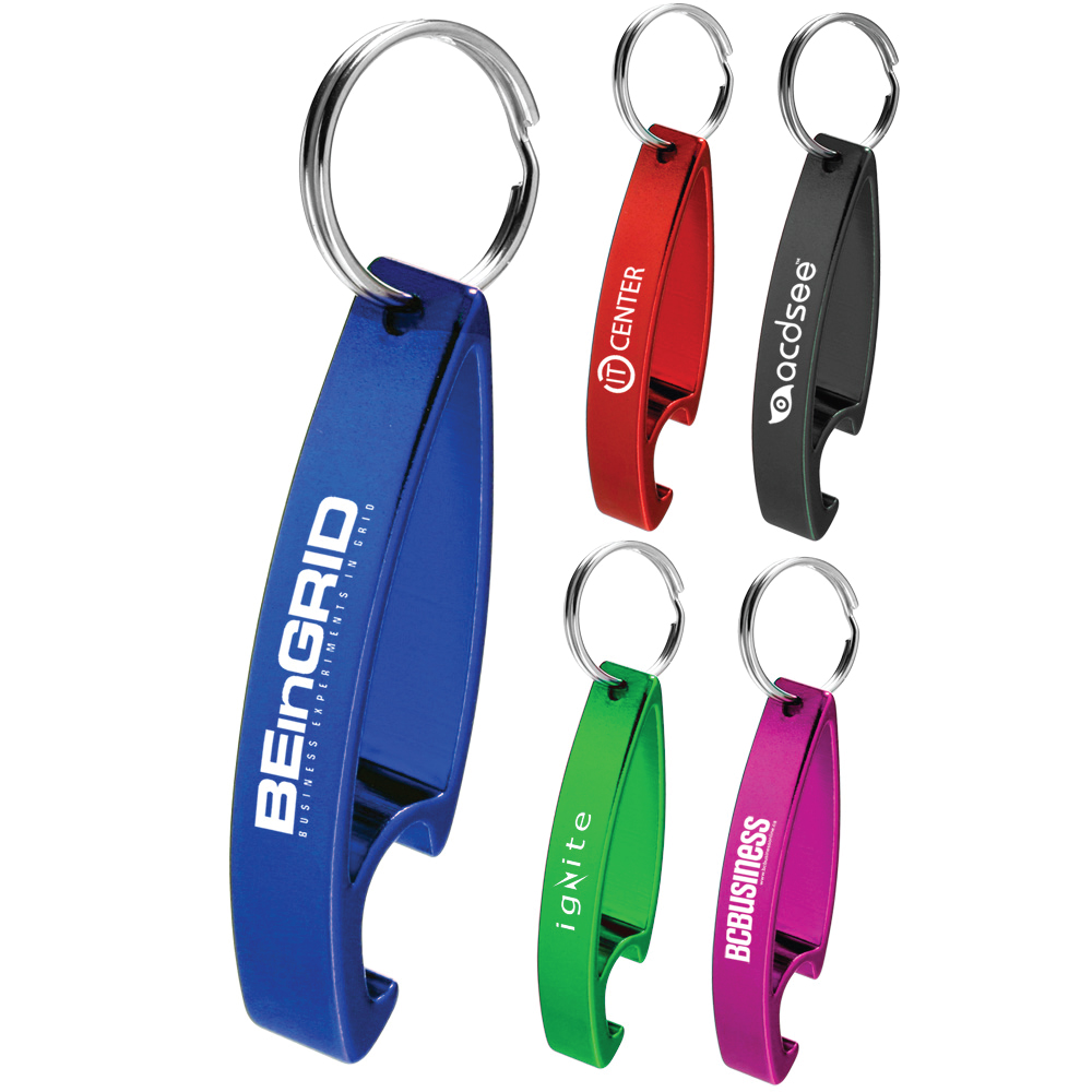 Aluminum Bottle Opener Keychain 2