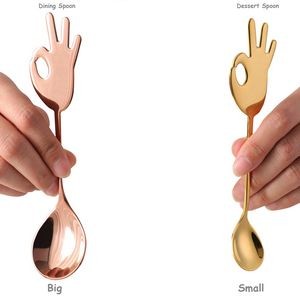 Premium Stainless Steel Measuring Spoons Set 6 Sizes With Silicone Handle 16
