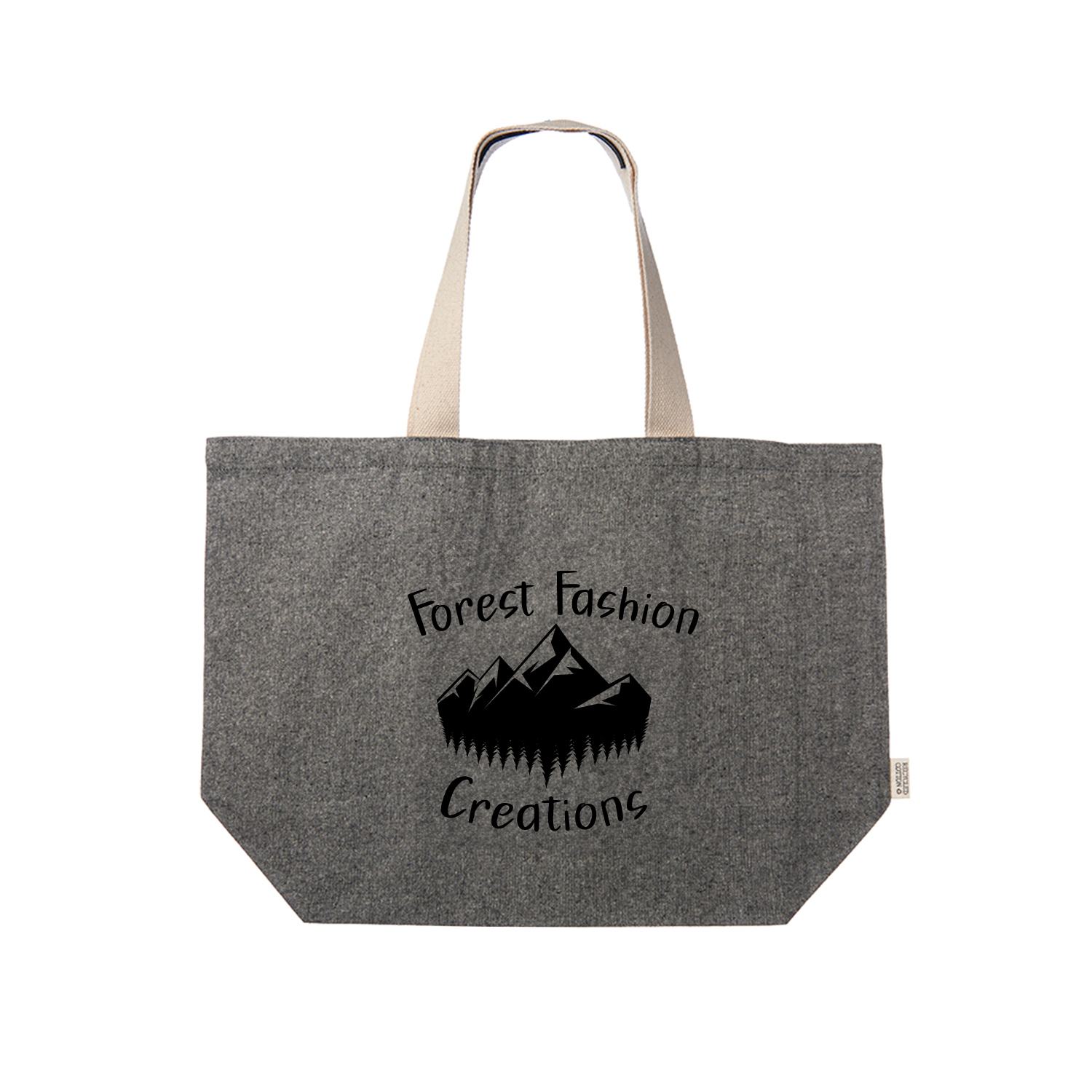 Eco Jumbo Tote Bag (2 Color Imprint) 2