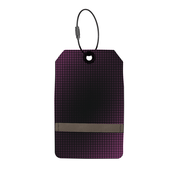 Pikes Dye-Sublimated Felt Luggage Tag 13