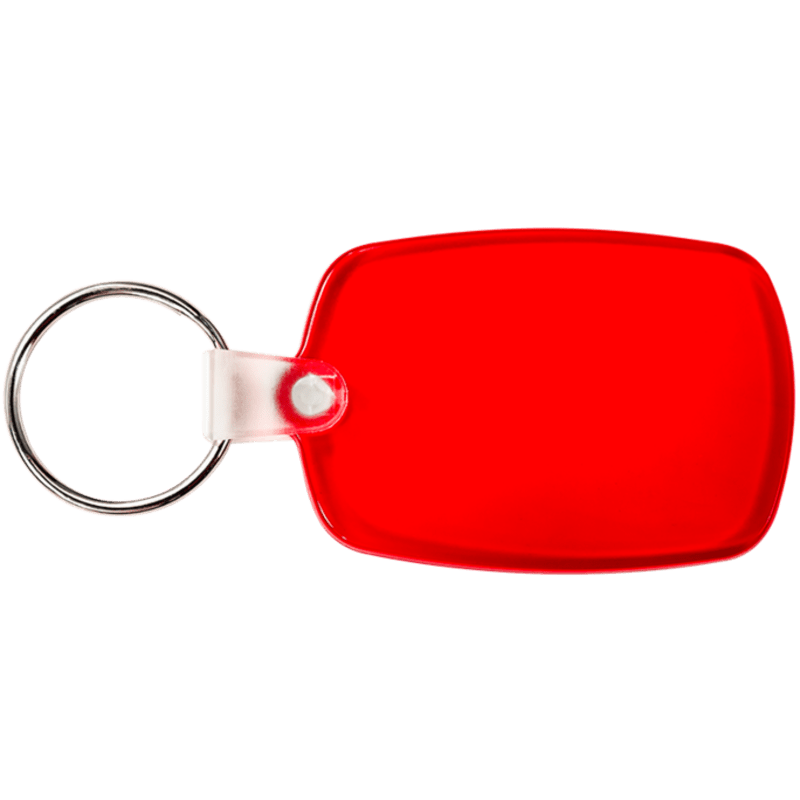Oval Soft Plastic Keychains 13