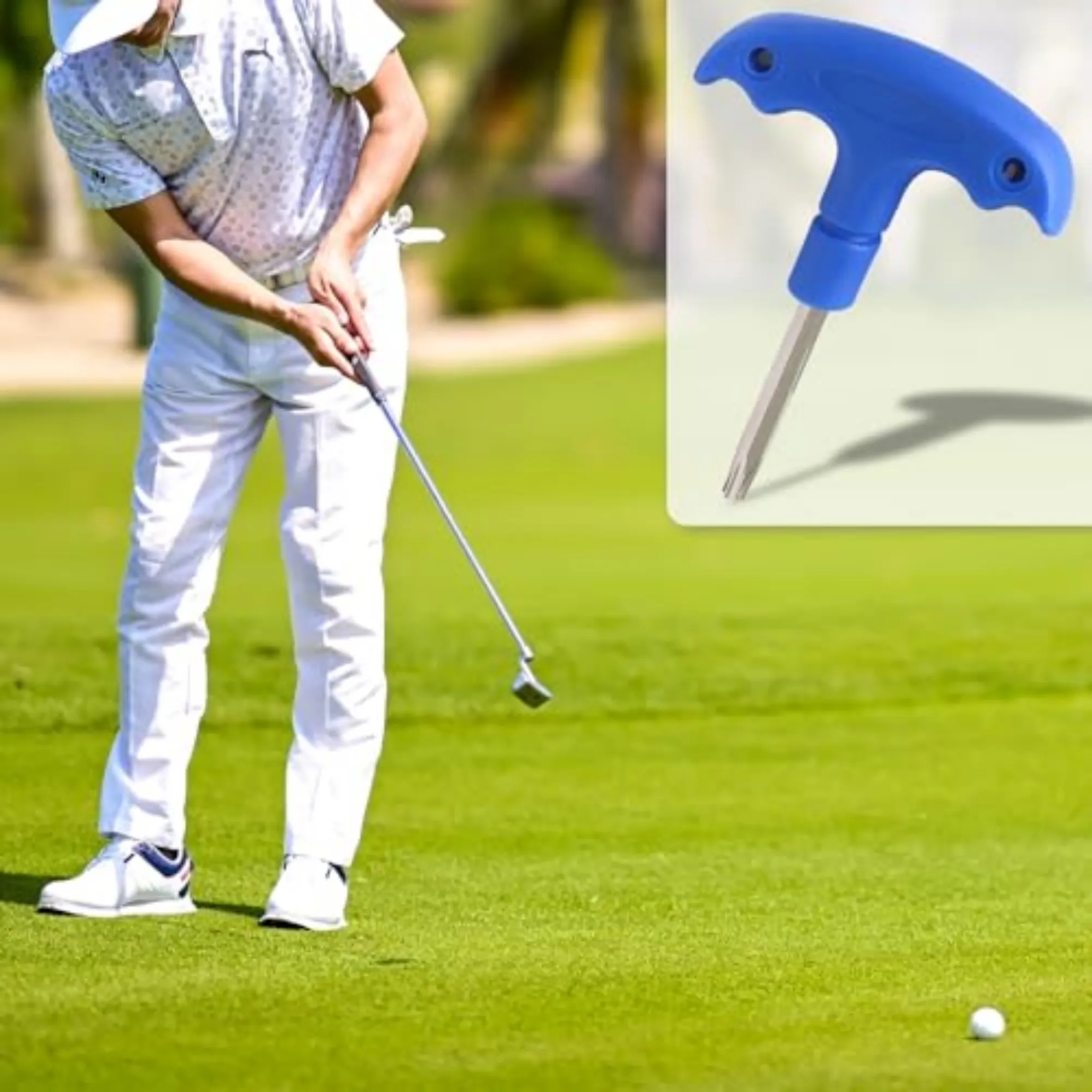 Golf Wrench Tool Ergonomic Grip Portable Accessory 8