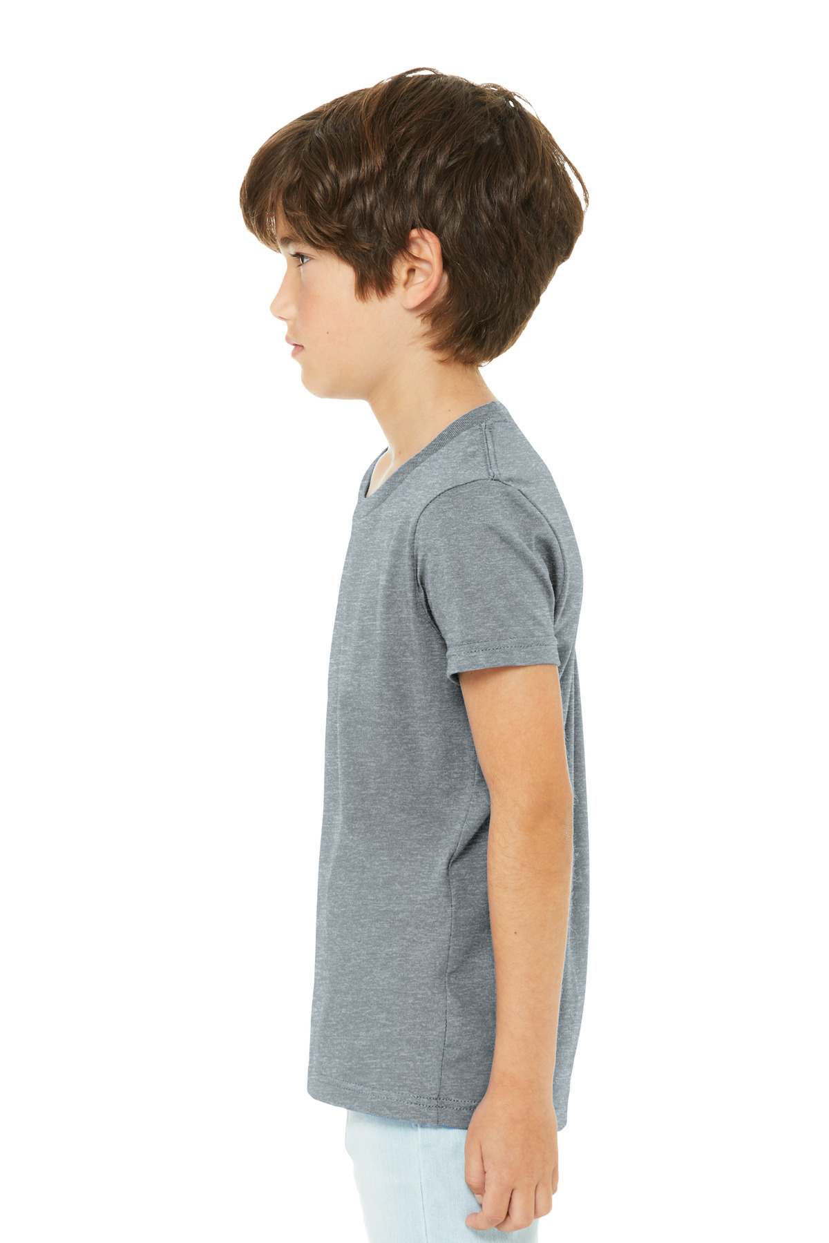 BELLA+CANVAS® Youth Heather CVC Tee 11