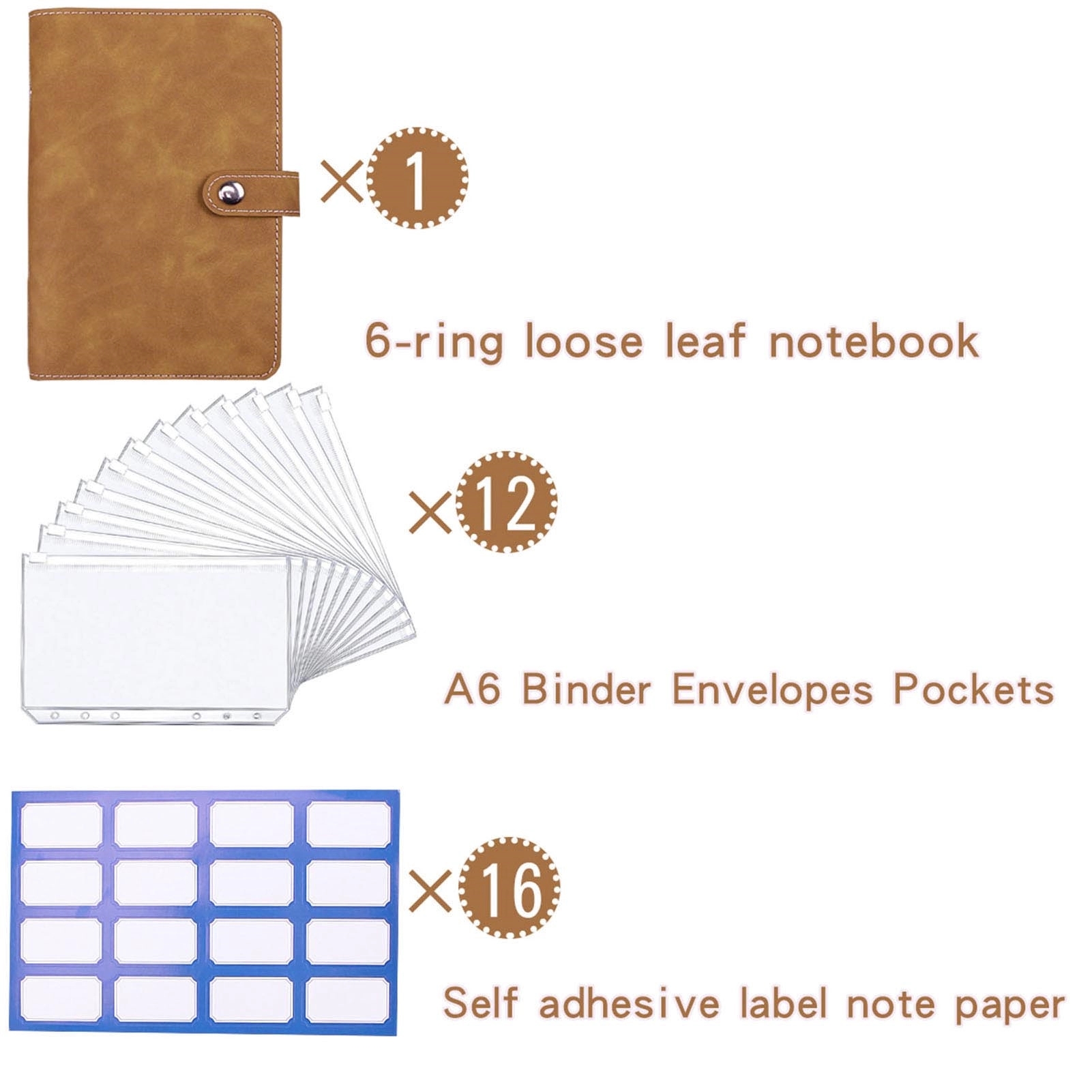 Leather Notebook Binder 12