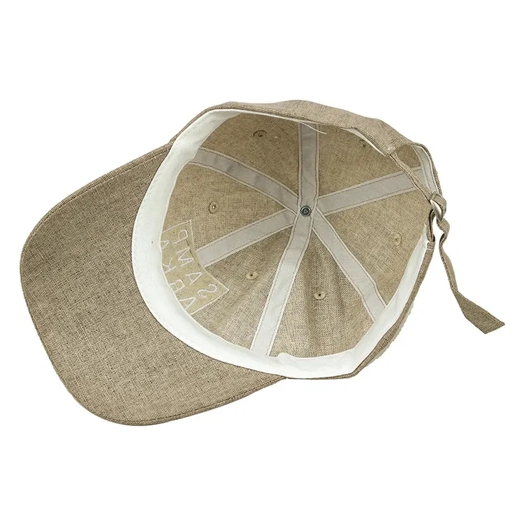 Custom 100% Hemp Baseball Cap 4