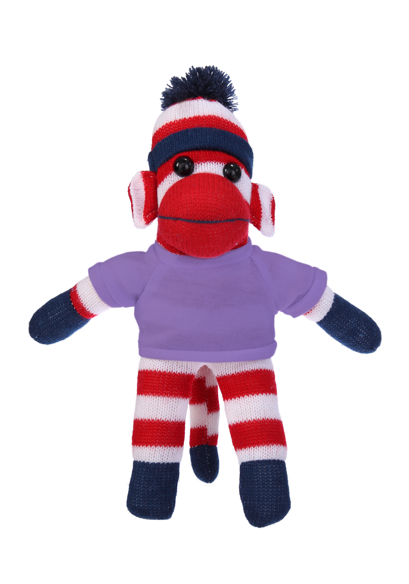 Plush Patriotic Sock Monkey with Tee 6