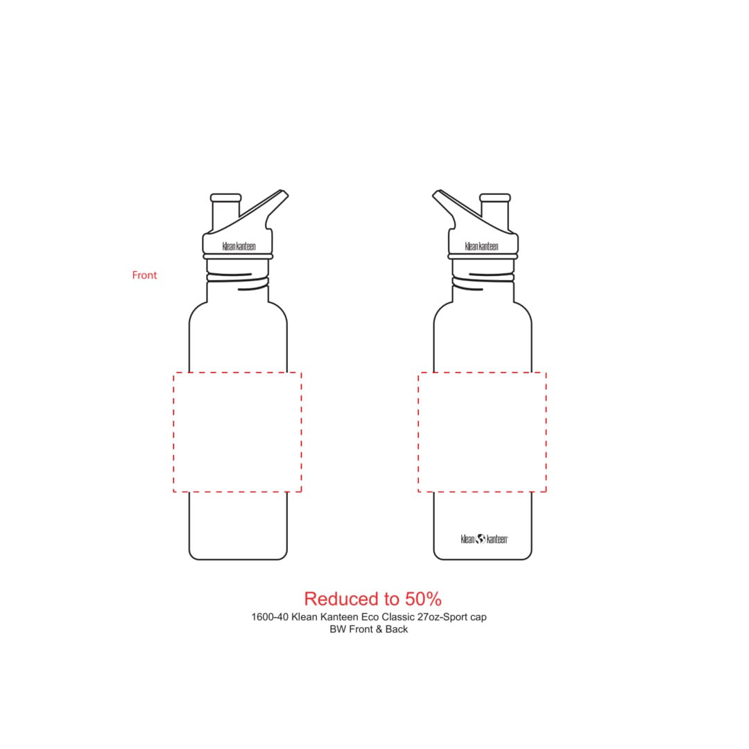 Klean Kanteen Eco Classic 27oz- Sport cap 14