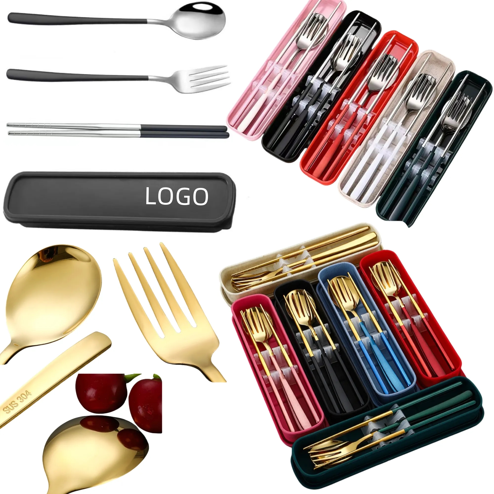 Portable Stainless Steel Cutlery Set 3