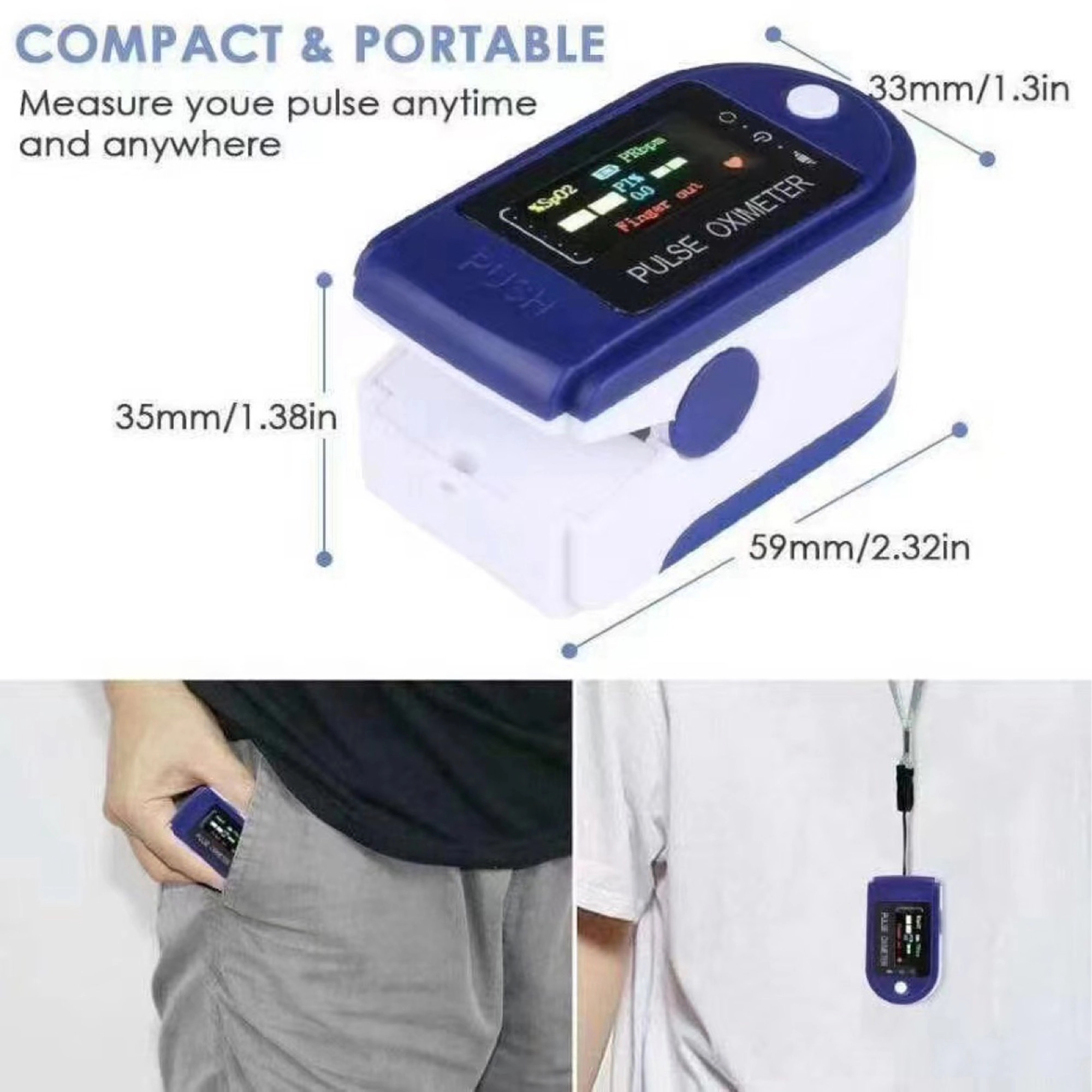 Fingertip Pulse Oximeter 2