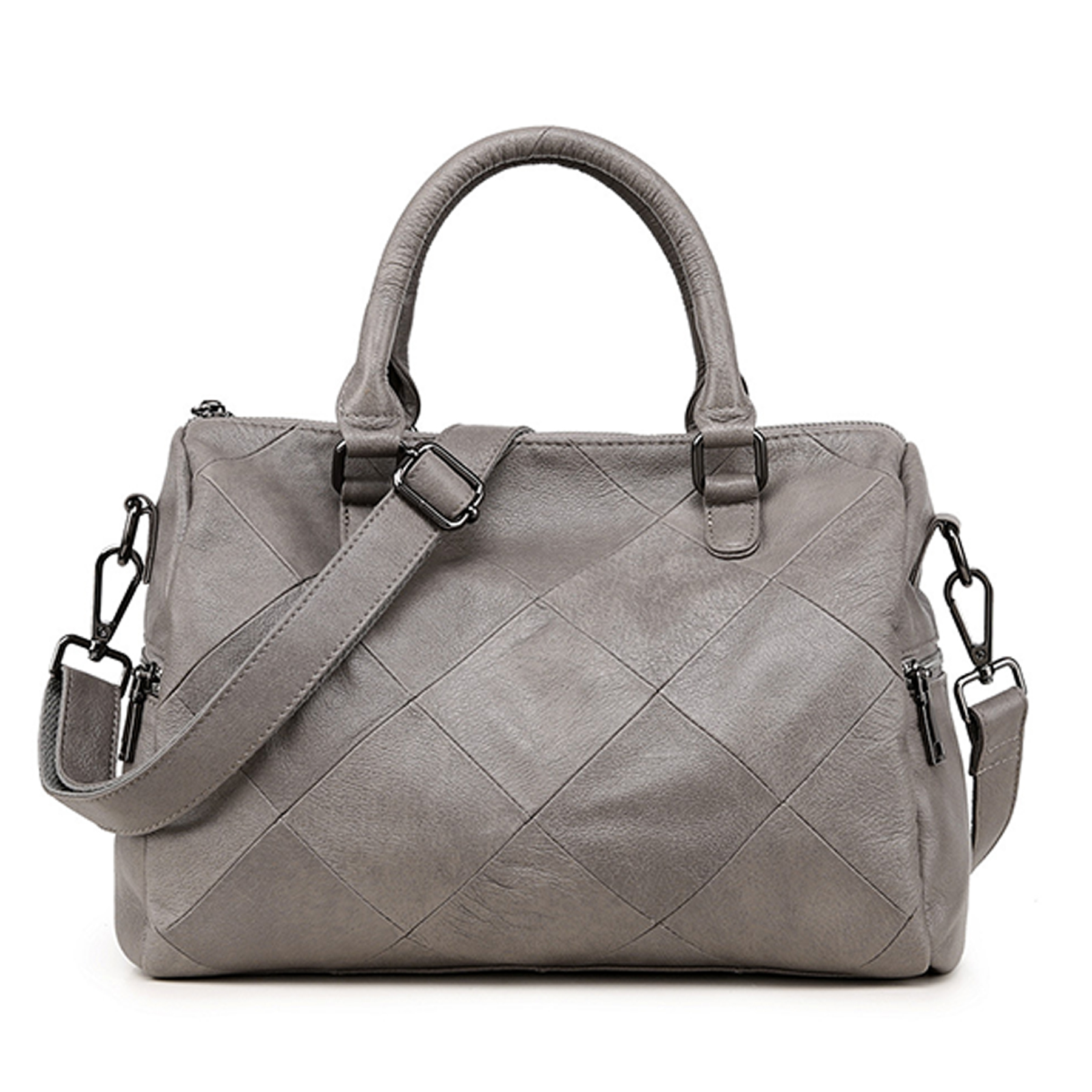 Genuine Leather Satchel Tote Bag for Women 4