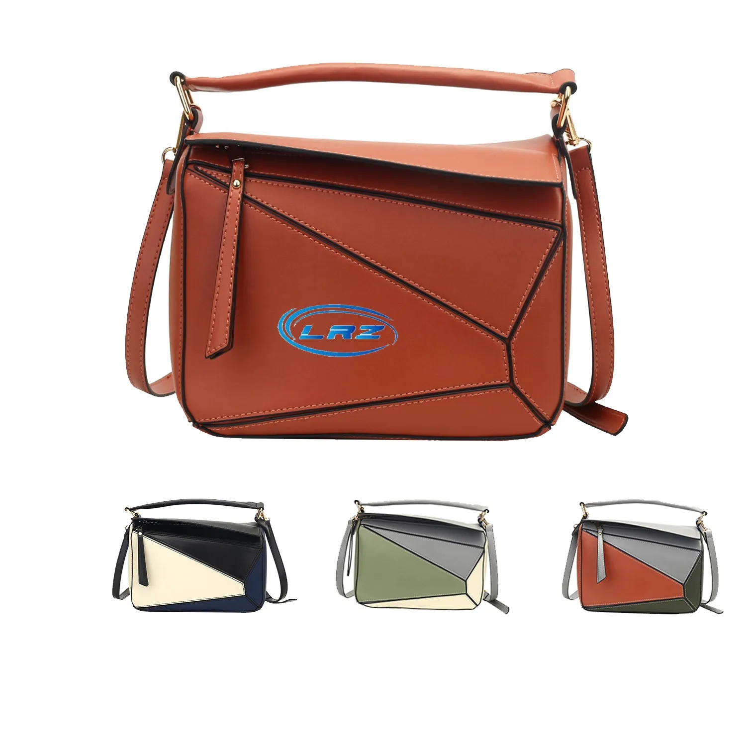 One Shoulder Geometric Portable Cross-Body Bag For Women 9