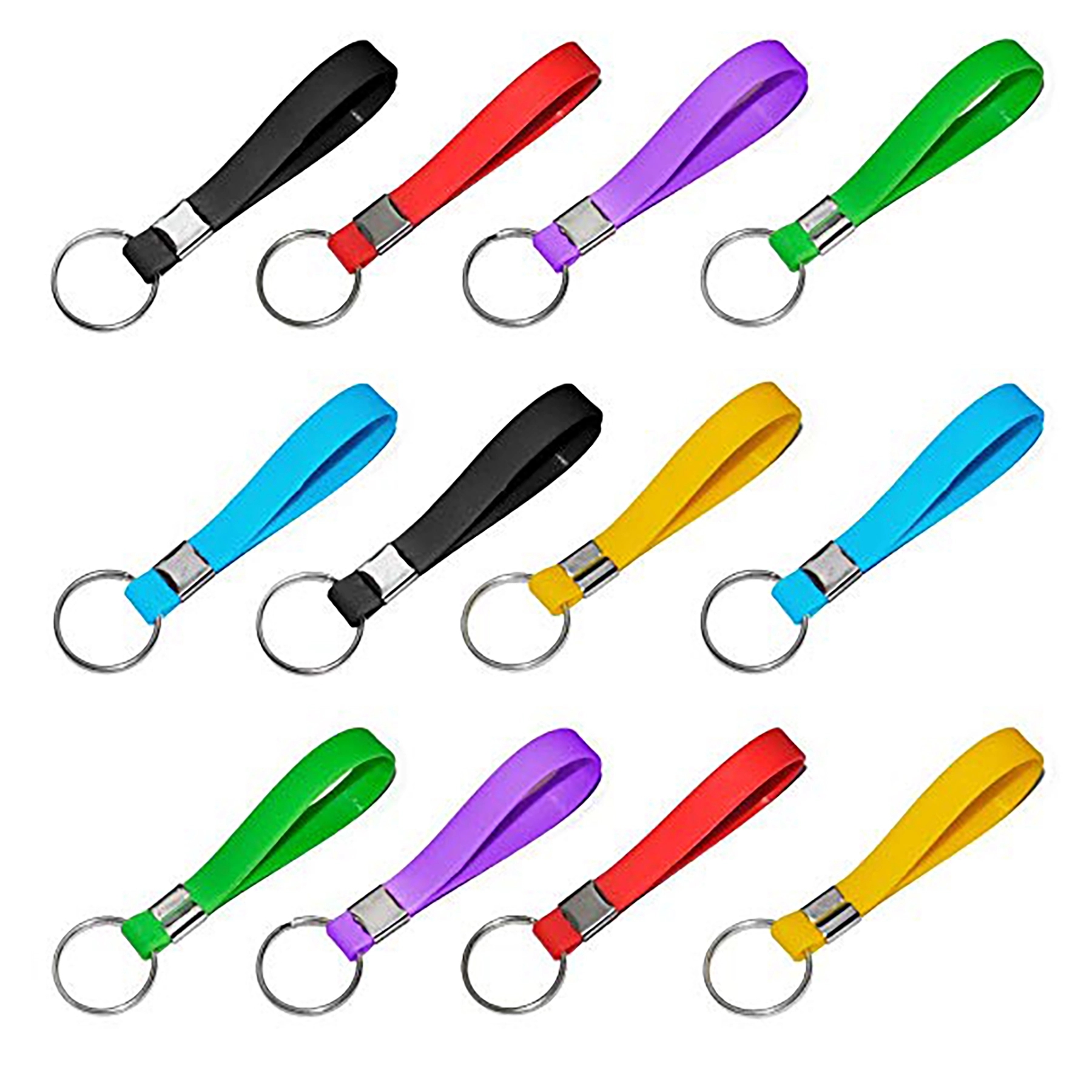 Silicone Bracelet Keychain 2