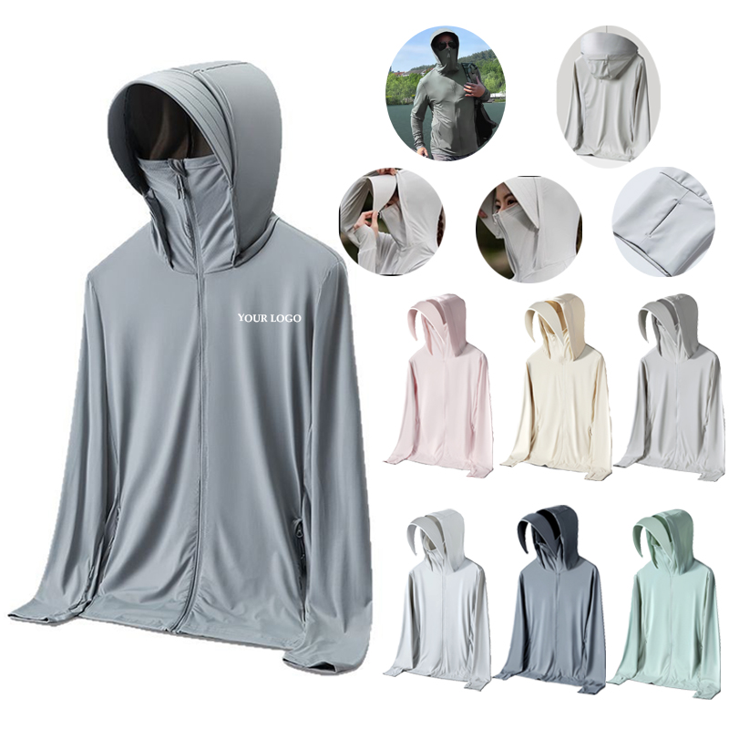 UV Sun Protection Clothing Long Sleeve Coat 4