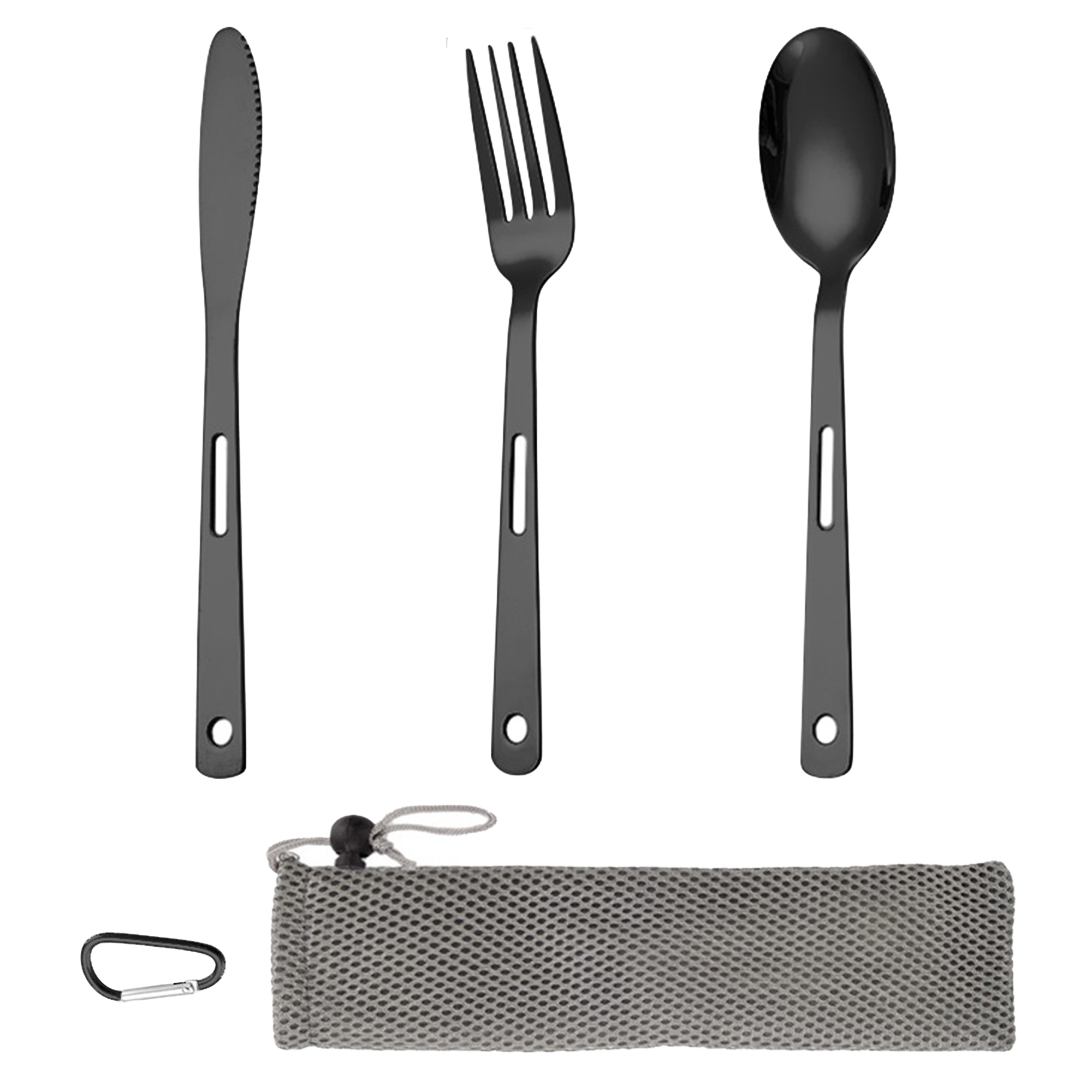 Stainless Steel Compact And Convenient Cutlery Set 3