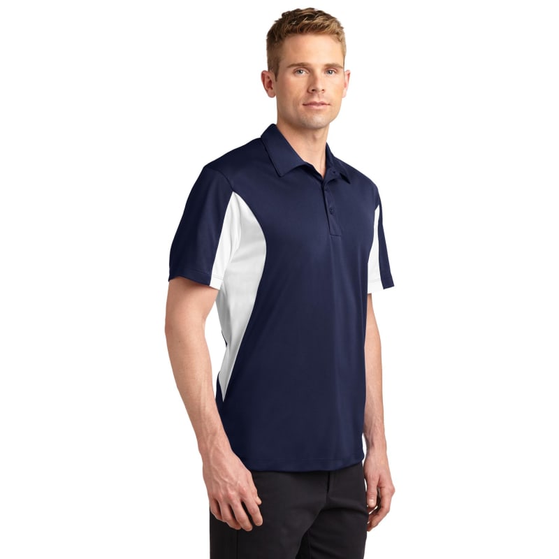 Sport-Tek Tall Side Blocked Micropique Sport-Wick Polo. 7